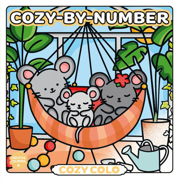 Cozy Colo: Cozy-by-Number Colouring Book