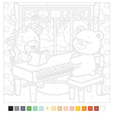 Cozy Colo: Cozy-by-Number Colouring Book