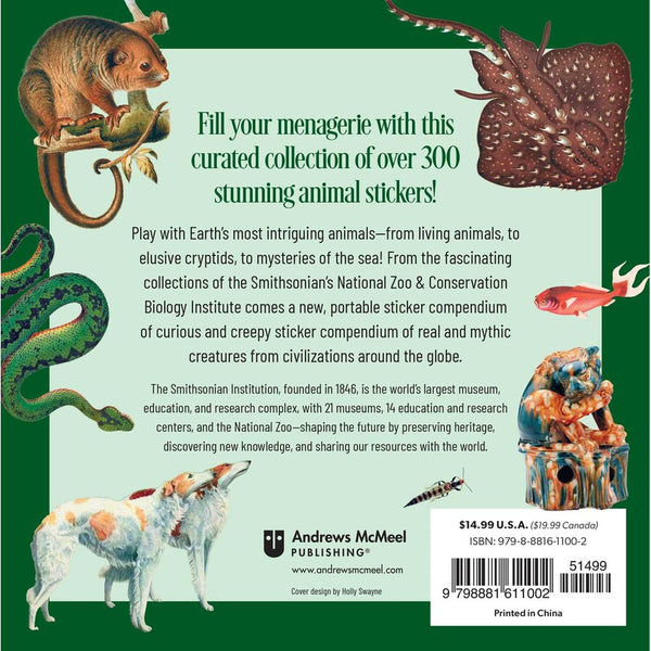 Fantastic Creatures: A Smithsonian Sticker Book By The Smithsonian Institution