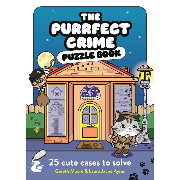 The Purrfect Crime Puzzle Book By Gareth Moore and Laura Jayne Ayres