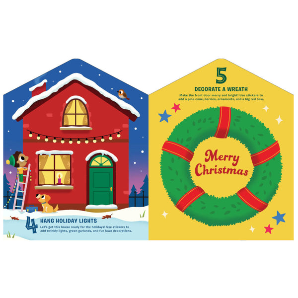 Christmas Countdown Sticker Book & Advent Calendar: 25 Days of Sticker Activities