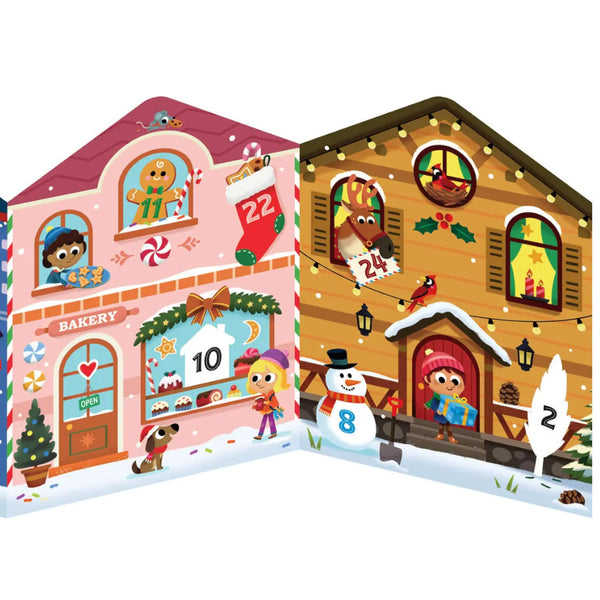 Christmas Countdown Sticker Book & Advent Calendar: 25 Days of Sticker Activities