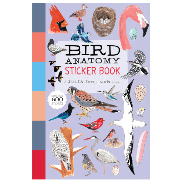 Julia Rothman Bird Anatomy Sticker Book