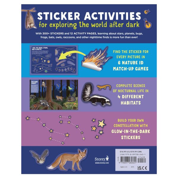 Storey Publishing - Backpack Explorer Stickers: Night Adventure