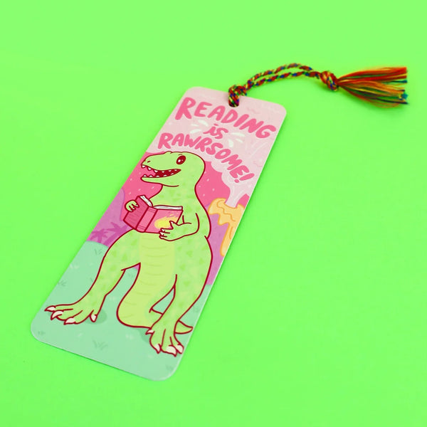 Turtle's Soup Bookmark - Reading Is Rawrsome! Dinosaur