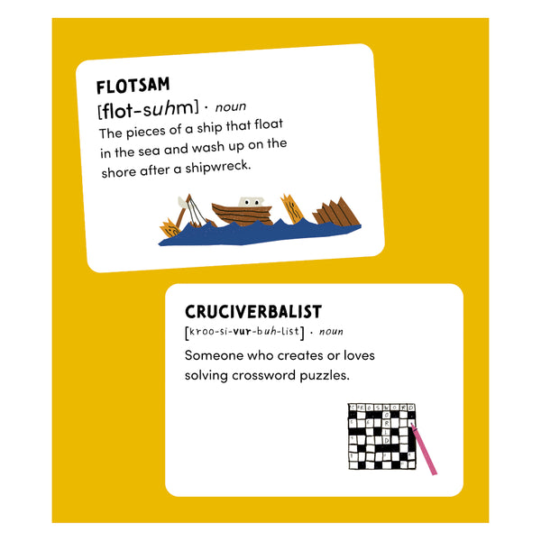 Kaddo Dictionary or Fictionary? Card Game
