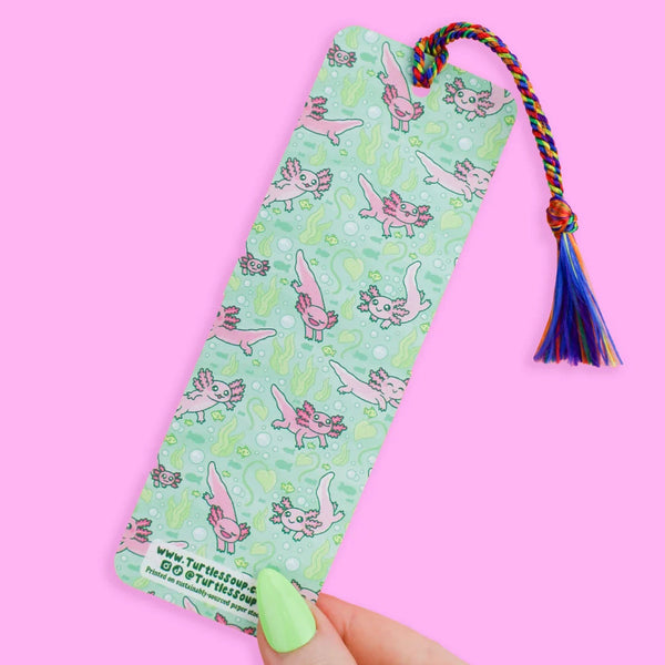 Turtle's Soup Bookmark - Read A-Lotl! Axolotl