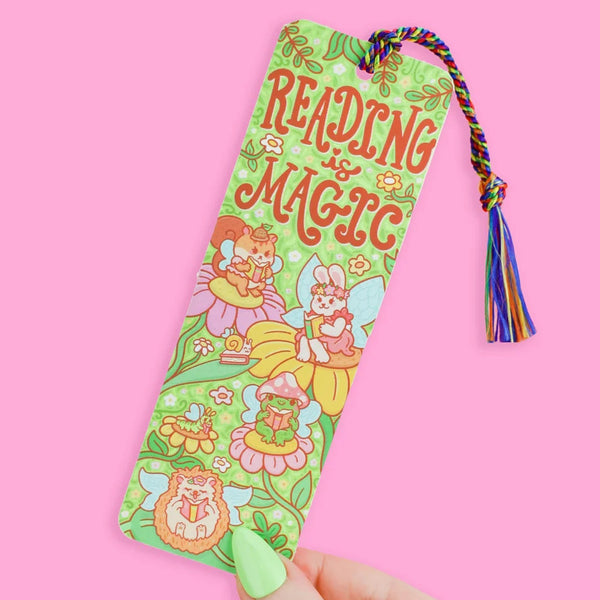 Turtle's Soup Bookmark - Reading Is Magic Fairy Critters
