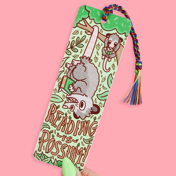 Turtle's Soup Bookmark - Reading Is Possum!