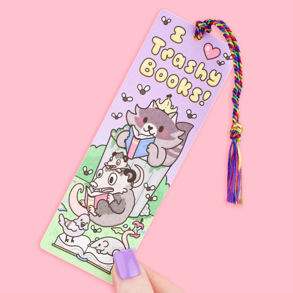 Turtle's Soup Bookmark - I Love Trashy Books Animals