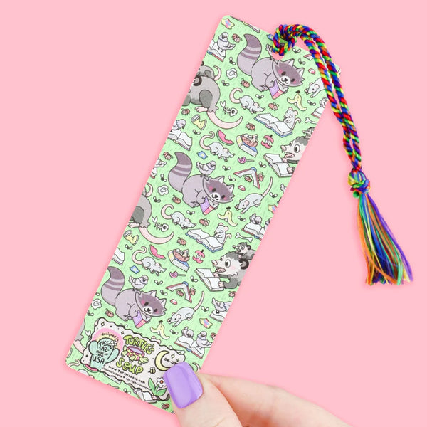 Turtle's Soup Bookmark - I Love Trashy Books Animals