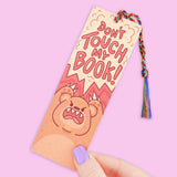 Turtle's Soup Bookmark - Don’t Touch My Book Bear