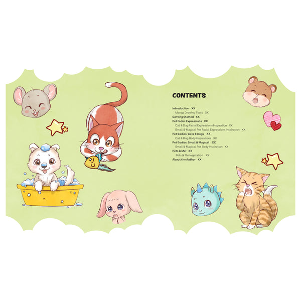 Walter Foster How to Draw Kawaii Manga Pets