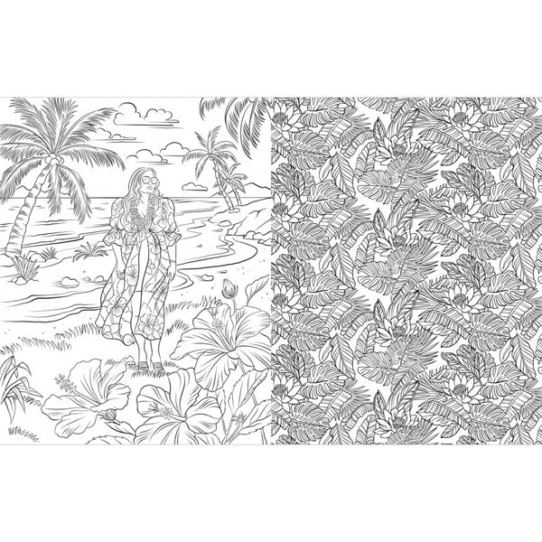 The HBO Original Series: The White Lotus - The Official Coloring Book