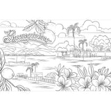The HBO Original Series: The White Lotus - The Official Coloring Book