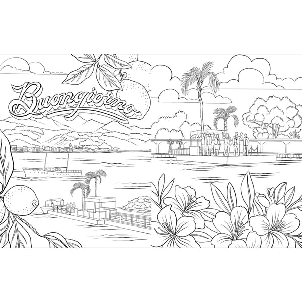 The HBO Original Series: The White Lotus - The Official Coloring Book