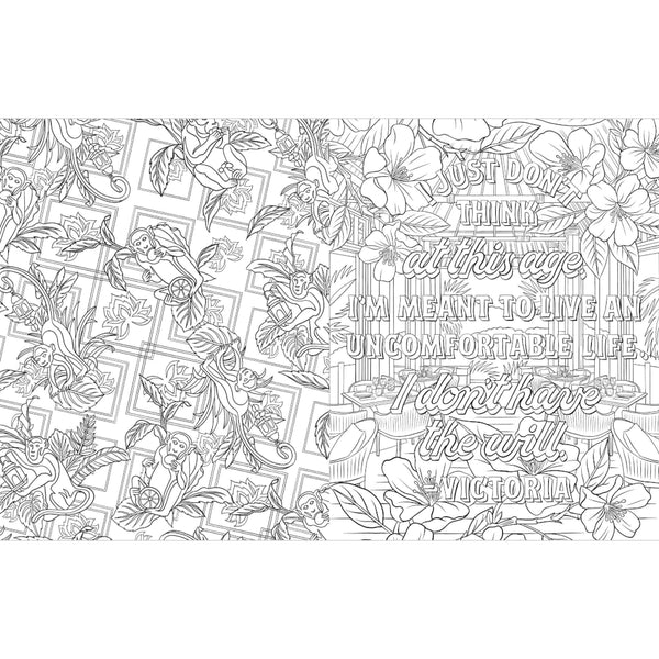 The HBO Original Series: The White Lotus - The Official Coloring Book