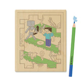 Insight Editions Minecraft: The Official Mini Coloring Set