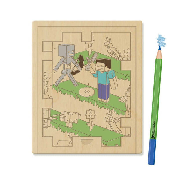 Insight Editions Minecraft: The Official Mini Coloring Set