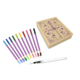 Insight Editions Lauren Roberts: Powerless Watercolor Pencils & Postcards Set