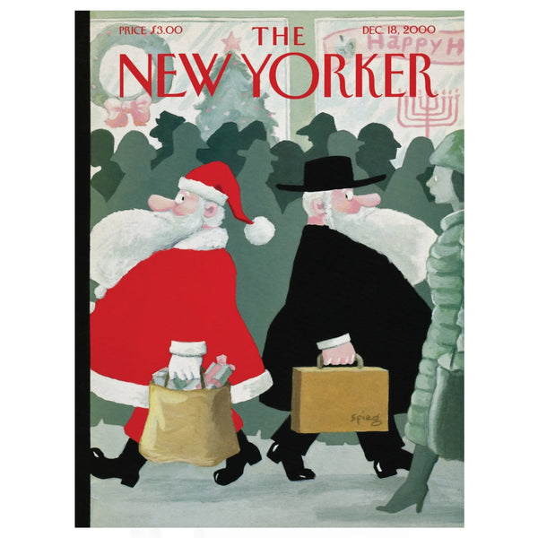 New York Puzzle 300pc - The New Yorker, 'Twas the Night Before Hanukkah