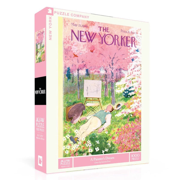 New York Puzzle 1000pc - The New Yorker, A Painter's Dream
