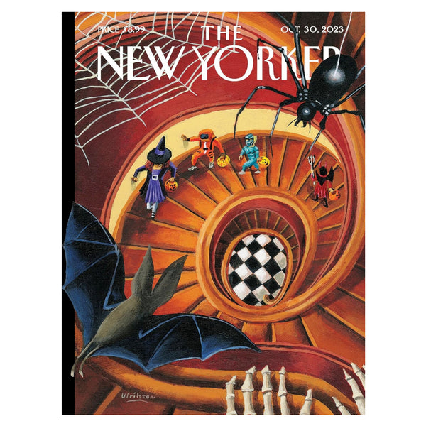 New York Puzzle 1000pc - The New Yorker, Spooky Spiral