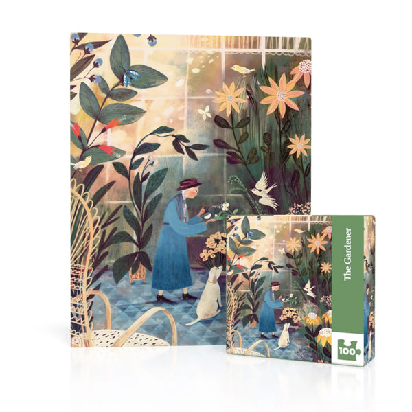 New York Puzzle Mini 100pc - The Gardener
