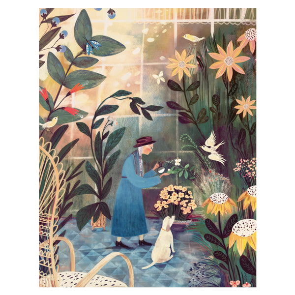 New York Puzzle Mini 100pc - The Gardener