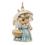 Abbott Hanging Metal Ornament - Sweet Rabbit, 4 assorted styles
