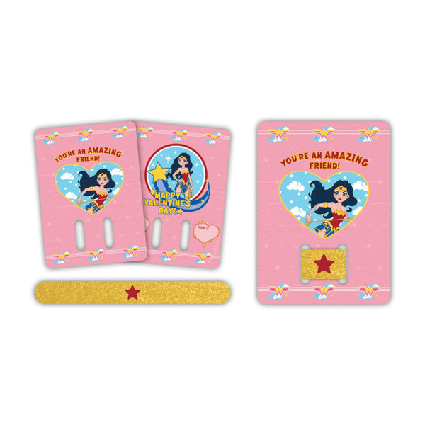 Insight Editions DC Super Friends Slap Bracelet Valentines