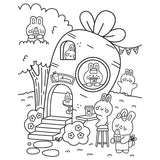 iSeek Creative Coloring: Cozy Café Mini-Coloring Kit by Angelina De Sol