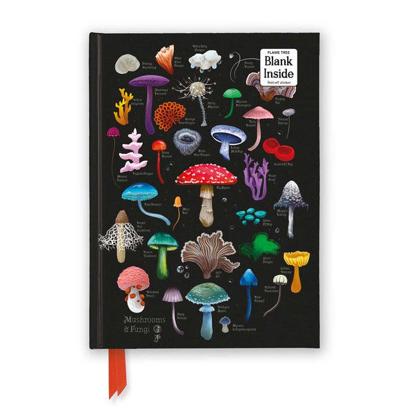 Anna Stead: Mushrooms & Fungi Foiled Blank Journal
