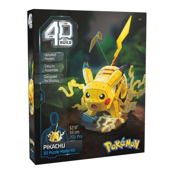4D Build 3D Pokémon Model Kit - Pikachu