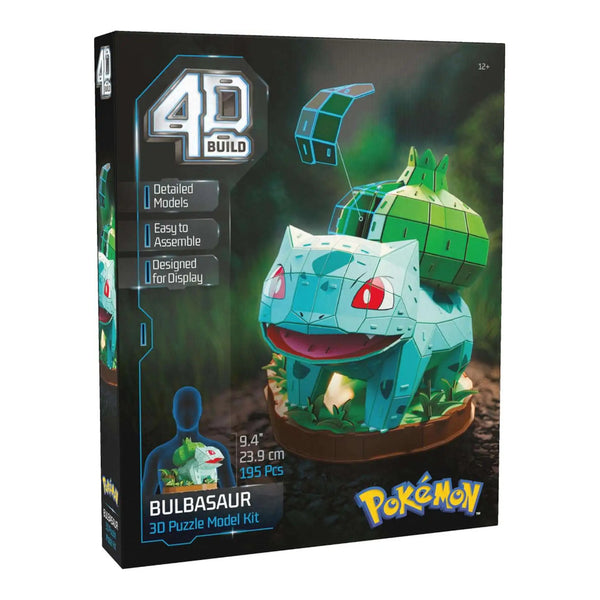4D Build 3D Pokémon Model Kit - Bulbasaur