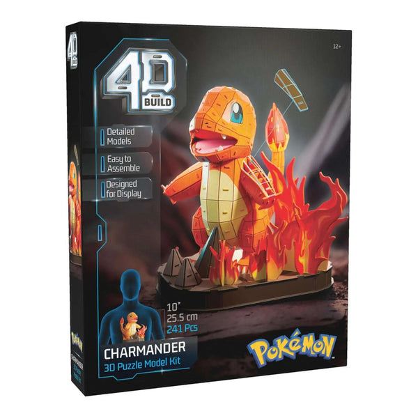 4D Build 3D Pokémon Model Kit - Charmander