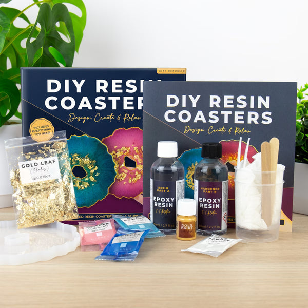 Gift Republic DIY Resin Coasters Kit