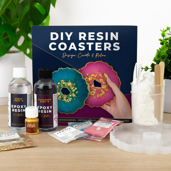 Gift Republic DIY Resin Coasters Kit