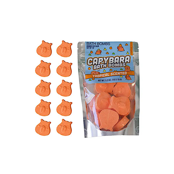 Gift Republic Bath Bombs 10pk - Capybara