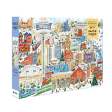 Paperhood 1000pc Puzzle - Snow Day in Toronto