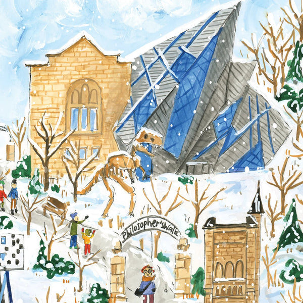 Paperhood 1000pc Puzzle - Snow Day in Toronto