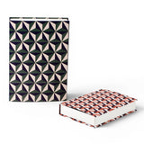 Truu Design Book-Style Storage Boxes 2pc Set - Modern Graphic