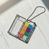 Nobel Portable Mini High Pigment Watercolour Paints Keychain (8 colors) - Pastel