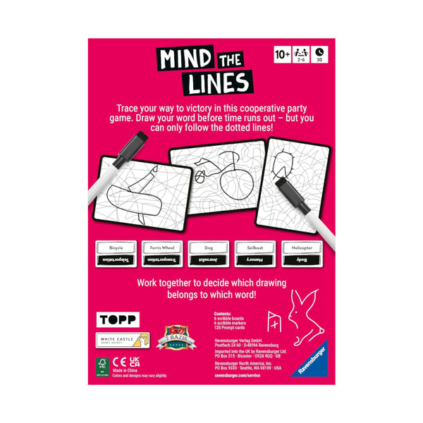 Ravensburger Party Game - Mind the Lines