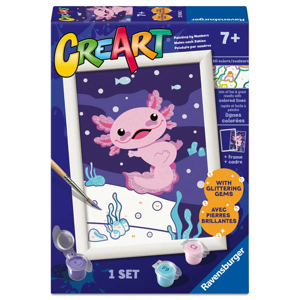 CreArt Paint By Number - Axolotl