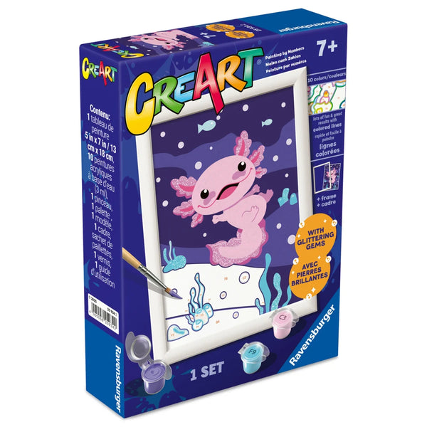 CreArt Paint By Number - Axolotl