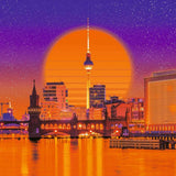 Ravensburger 500pc Puzzle - Neon Orange Berlin