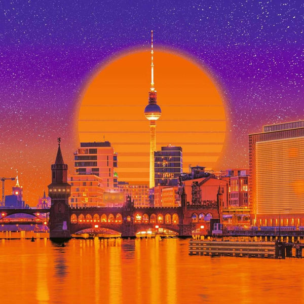 Ravensburger 500pc Puzzle - Neon Orange Berlin