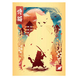 Ravensburger 100pc 3pk Puzzles - Ukiyo-E Cat Warrior, Red Panda & Dragon