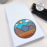 Oh Colour Me Colouring Book - Calming Scenes